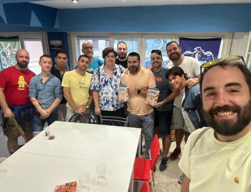 AZUL en el club Jakemate de Gaylur.