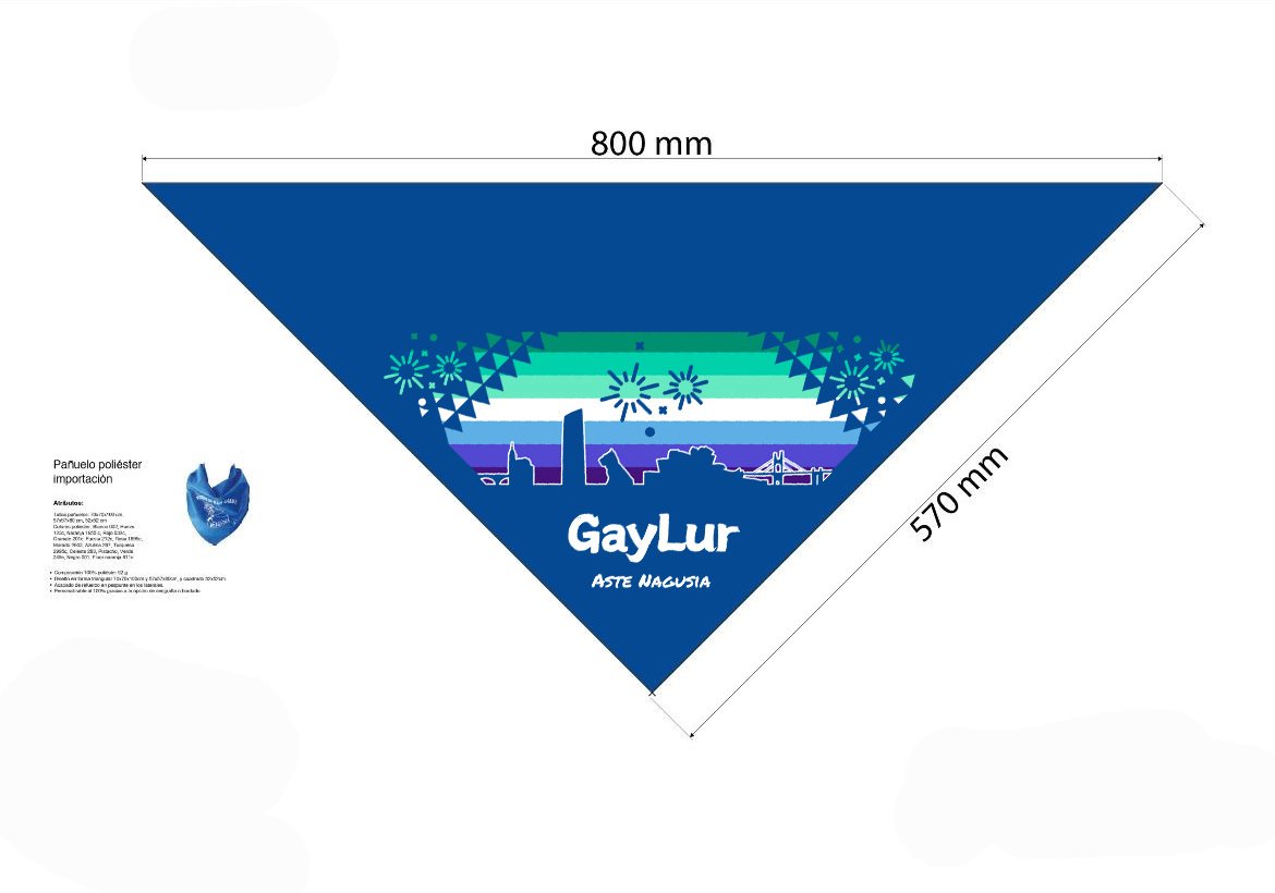 Pañuelo Aste Nagusia - Imagen 2