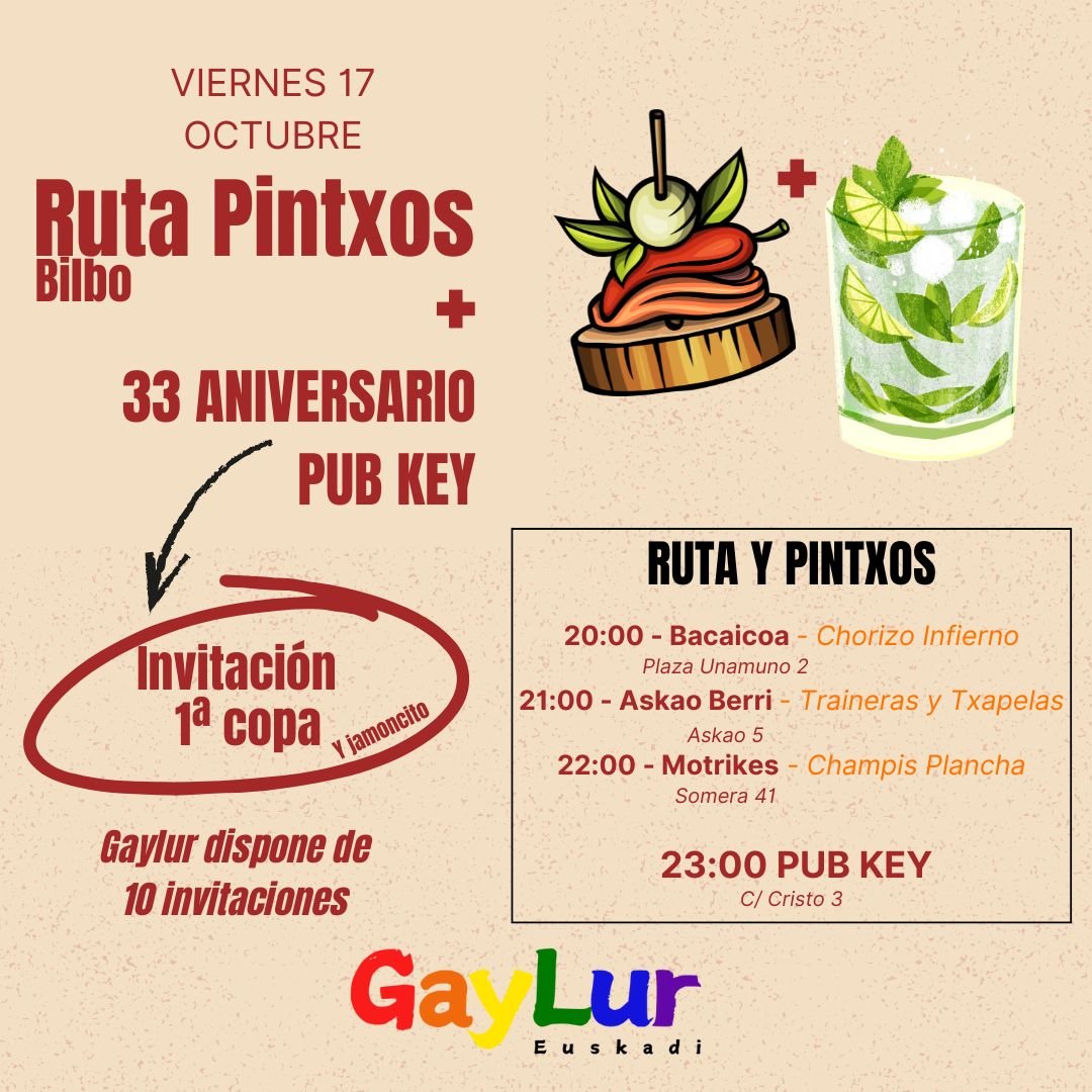 Ruta de Pintxos y Pub Key