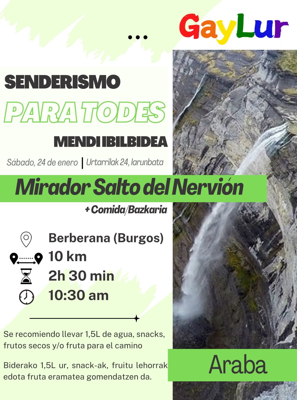 Mirador salto del nervion