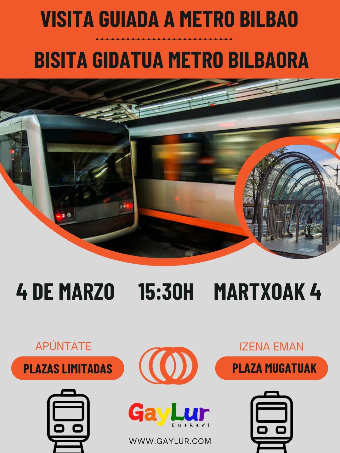 Visita Metro Bilbao