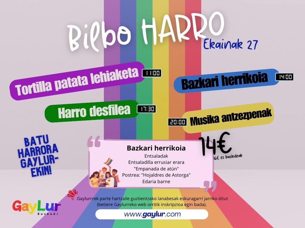 Harro Bilbao | 27 de Junio