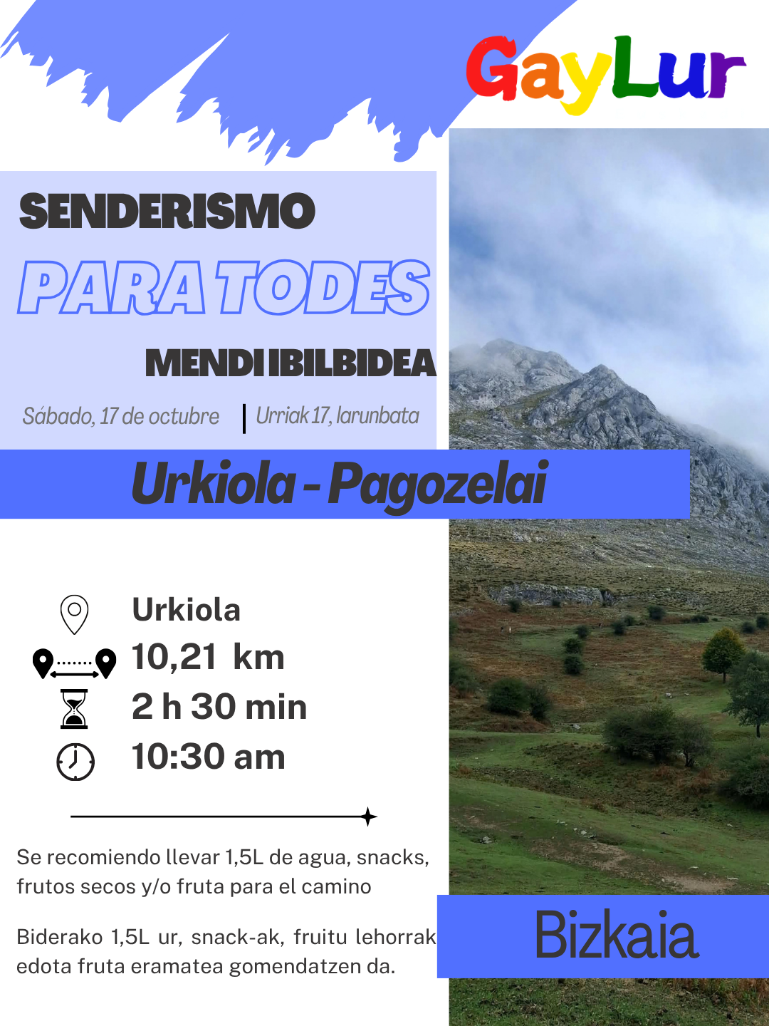 Ruta Senderismo Urkiola – Pagozelai